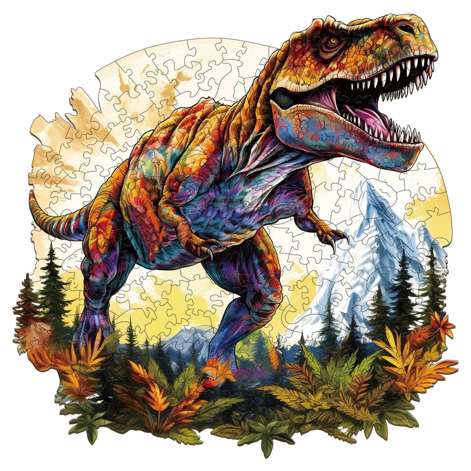 T-rex Wooden Jigsaw Puzzle